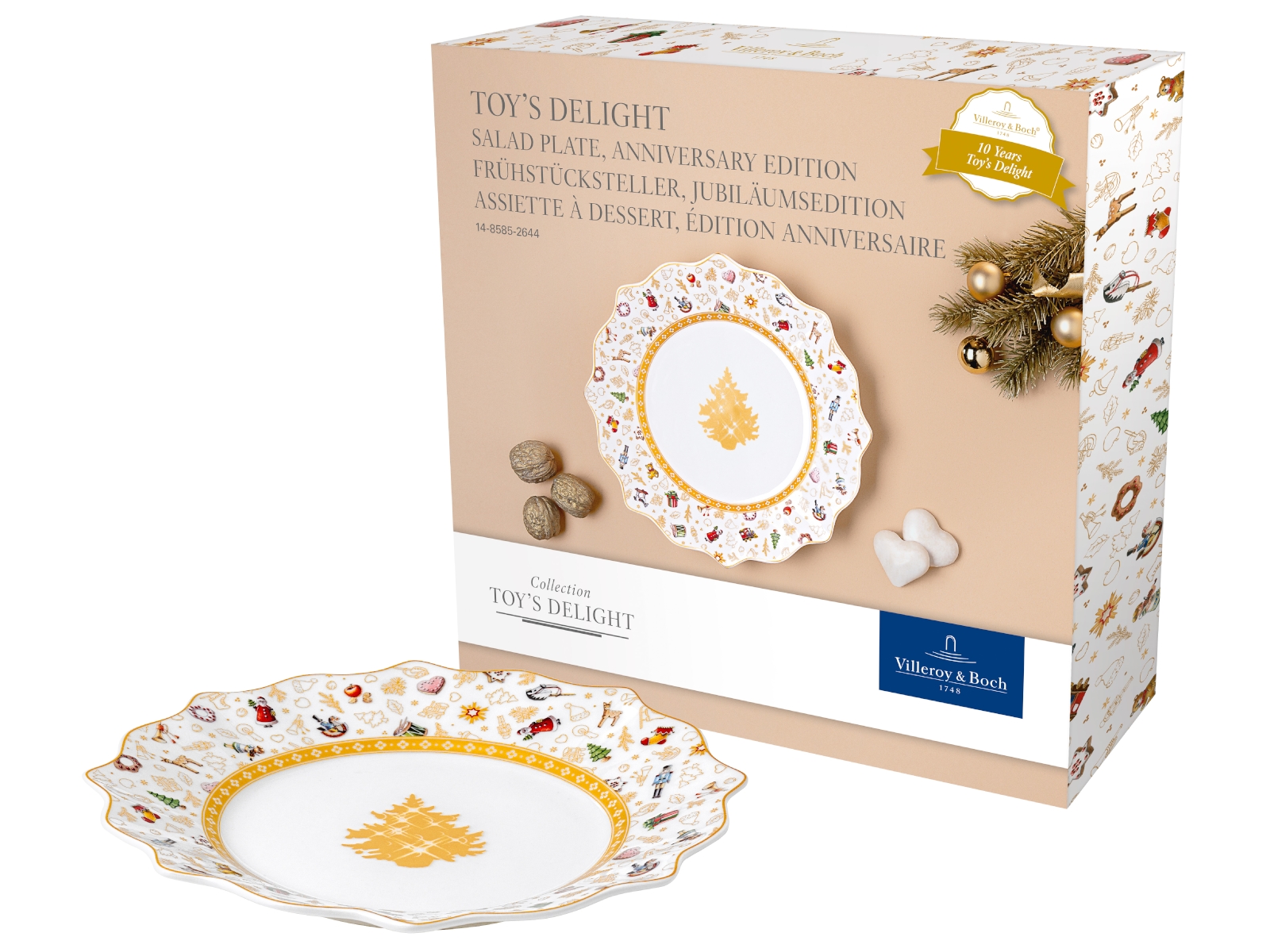 Villeroy & Boch Toy's Delight Frühstücksteller Jubiläumsedition