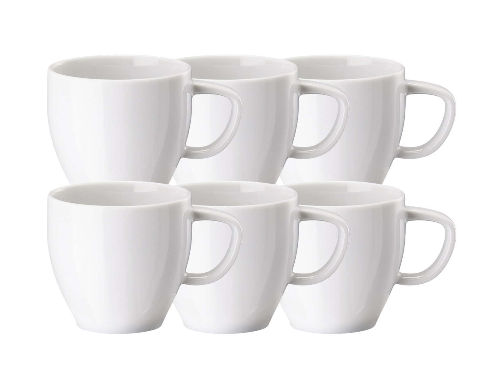 Rosenthal Junto Weiss Espresso-Obertasse 0,08 l Set6