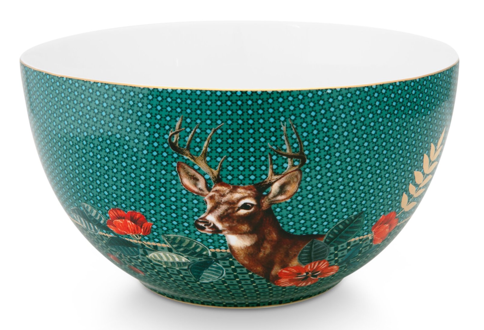 PIP STUDIO Winter Wonderland Bowl deer green 18 cm