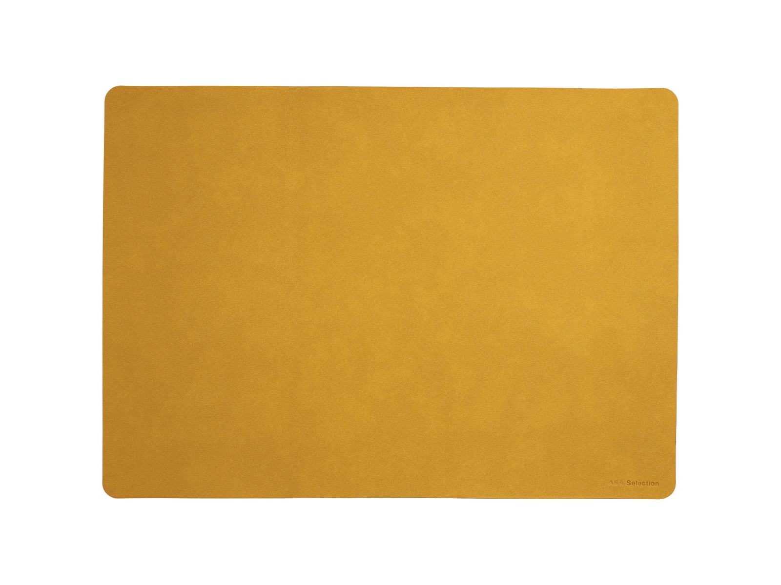 ASA Tischset soft leather amber 46 x 33 cm