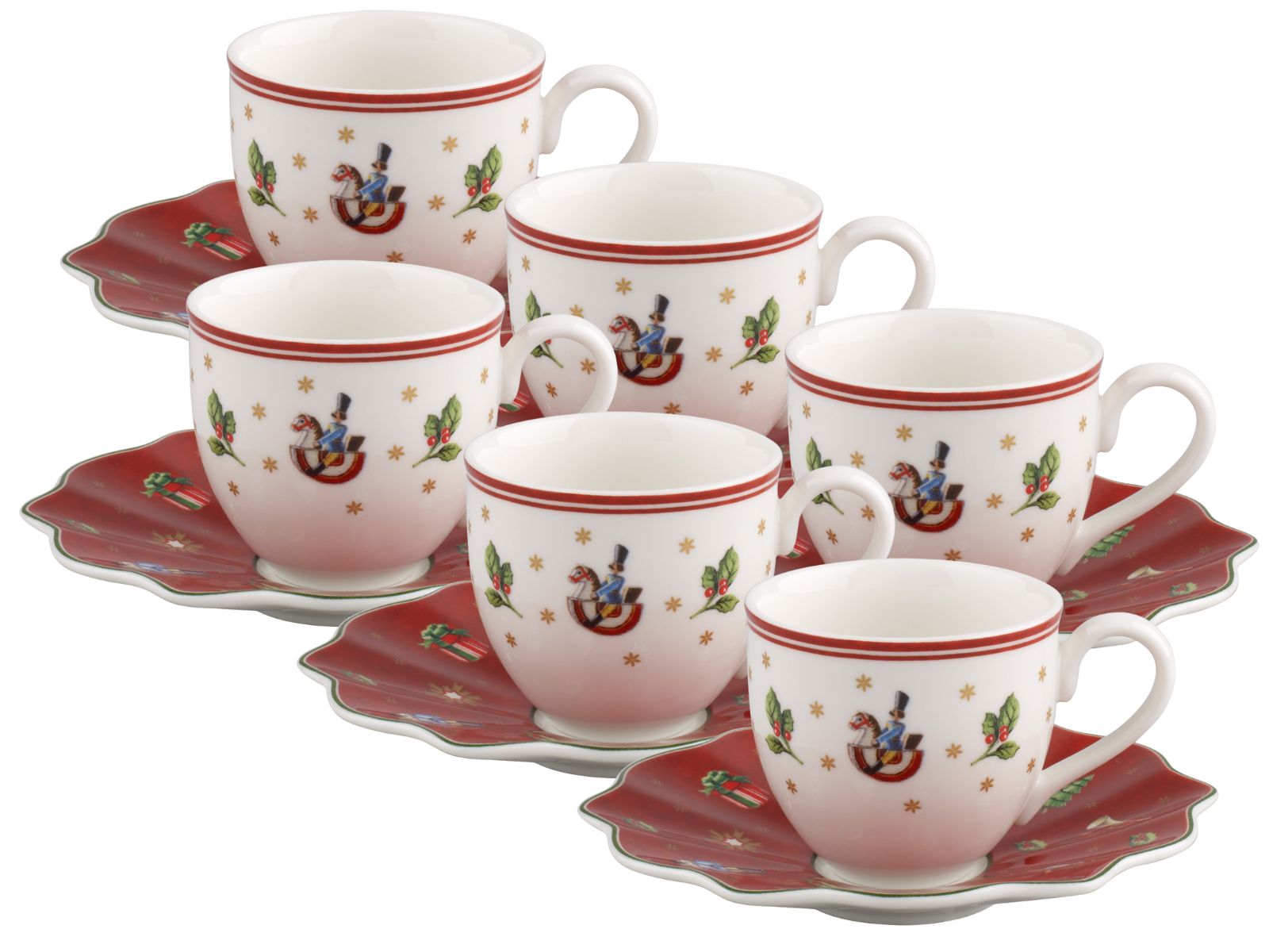 Villeroy &amp; Boch Toy's Delight Mokka-/Espressotasse mit Untertasse 0,1l Set6 Freisteller