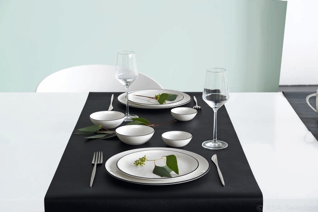 ASA à table ligne noire Schälchen 9cm Set6 Lifestyle