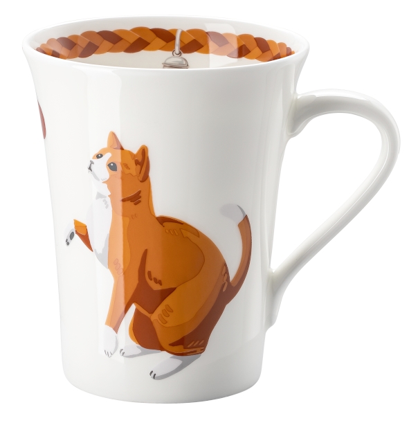 Hutschenreuther My Mug Katze - Hauskatze Becher mit Henkel 0,4 l