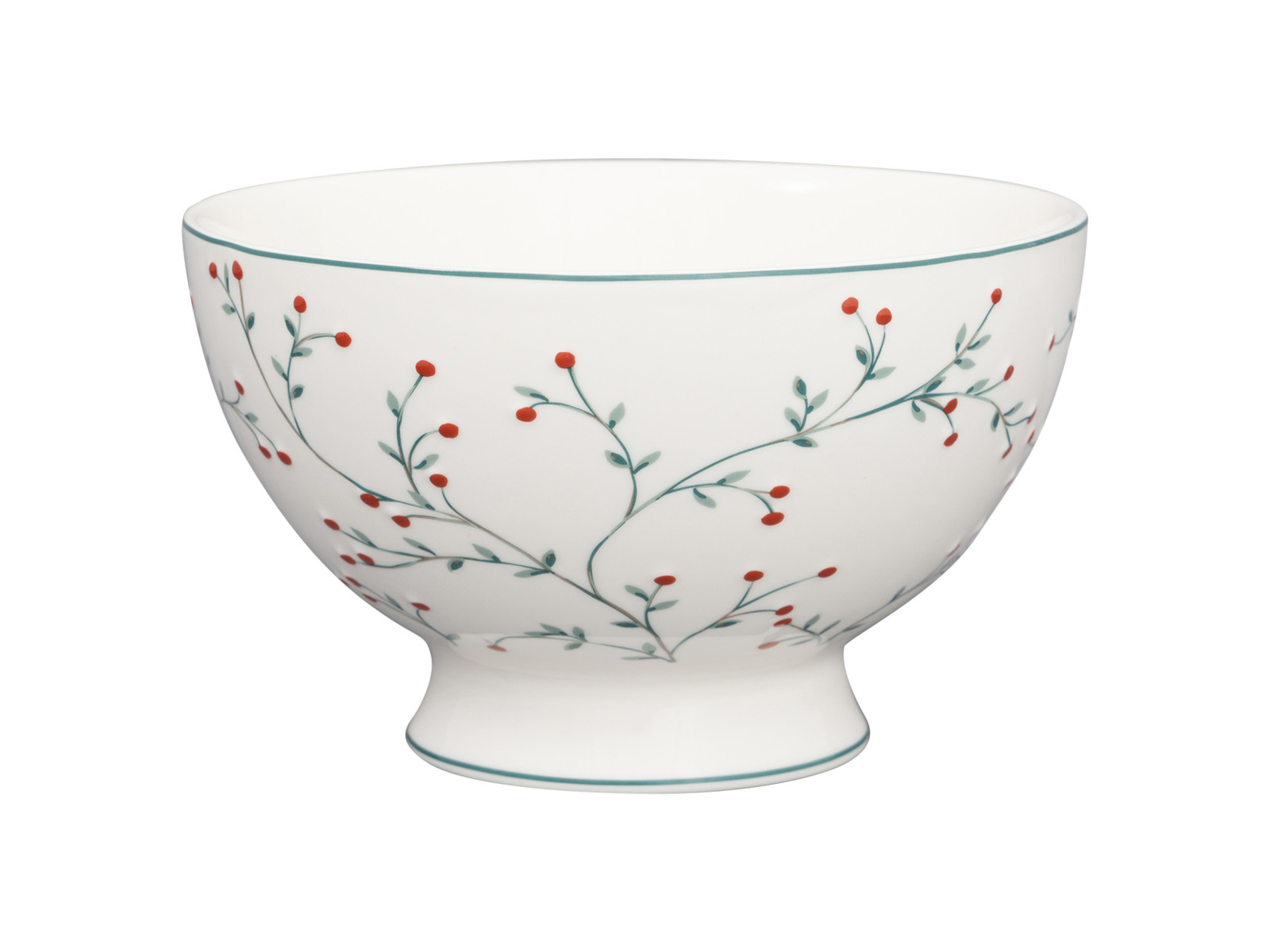 Greengate Lucie Suppenbowl white 0,5l